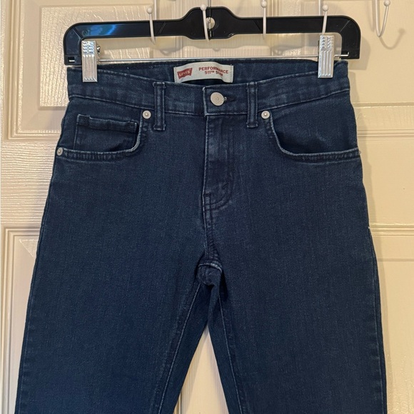 Vintage Levi's Boy’s Dark Blue Jeans - Picture 2 of 9